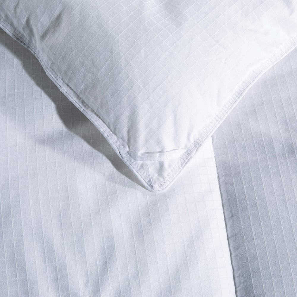 All Seasons Dobby Square Down Alternative Comforter - Versatile and Cozy Bedding, Machine Washable Comforter Image 5