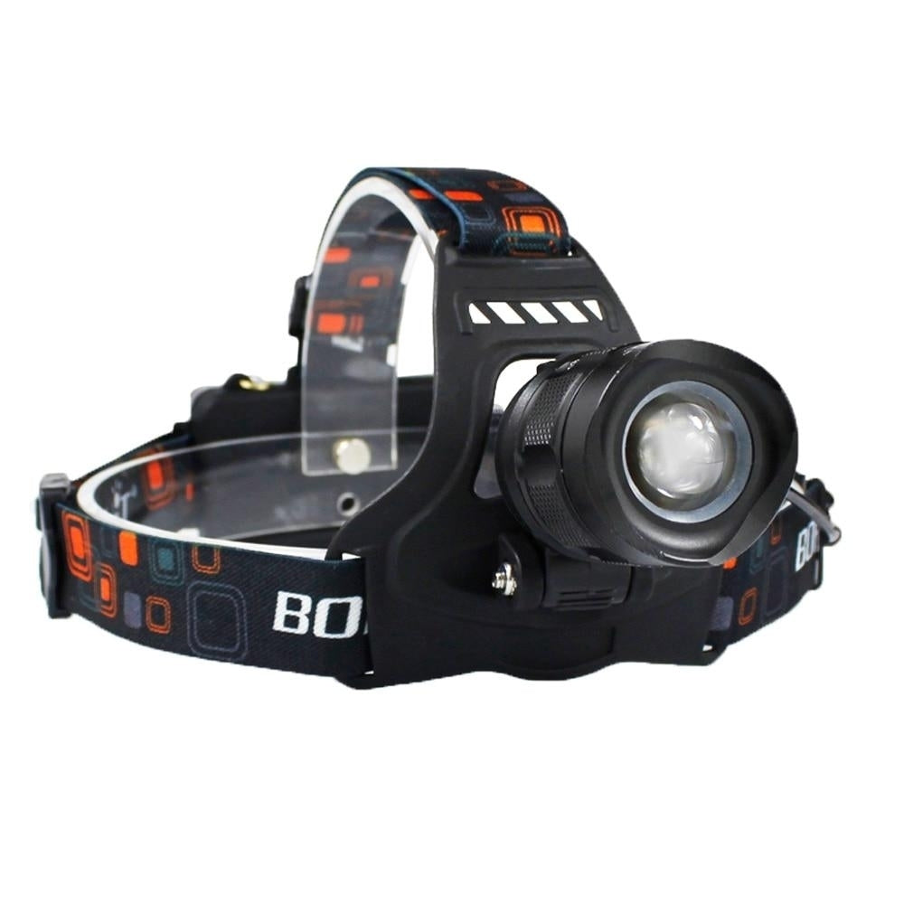 LED Headlamp High Power 5000LM XM-L2 Headlight 5-Mode Zoom Head Torch 18650 Rechargeable POWER BANK Flashlight Image 9