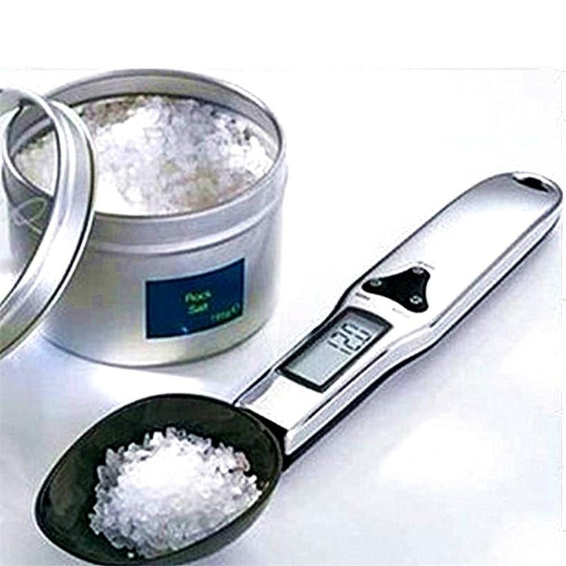 Portable LCD Digital Kitchen Scale Measuring Spoon Gram Electronic Weight Volumn Food 300g,0.1g Image 2