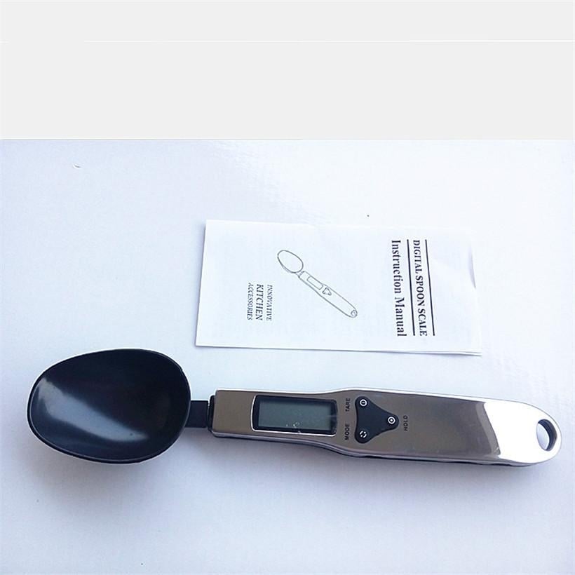 Portable LCD Digital Kitchen Scale Measuring Spoon Gram Electronic Weight Volumn Food 300g,0.1g Image 4