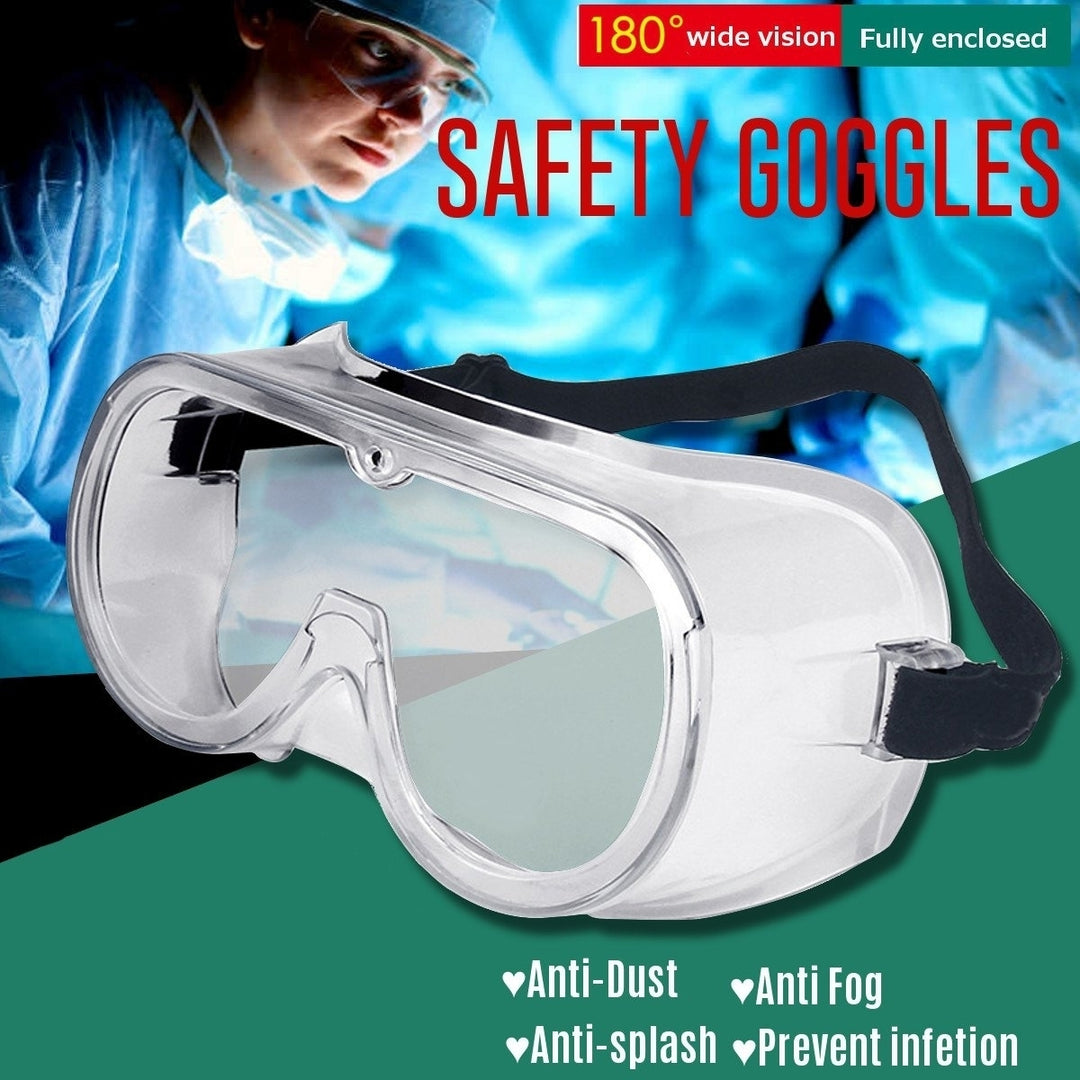 Transparent Protective Glasses Safety Goggles Image 2