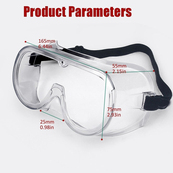 Transparent Protective Glasses Safety Goggles Image 7