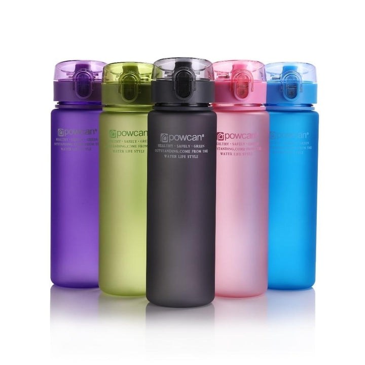 Water Bottle Plastic Drinkware Tour Outdoor Sport School Leak Proof Seal Gourde Climbing Image 4