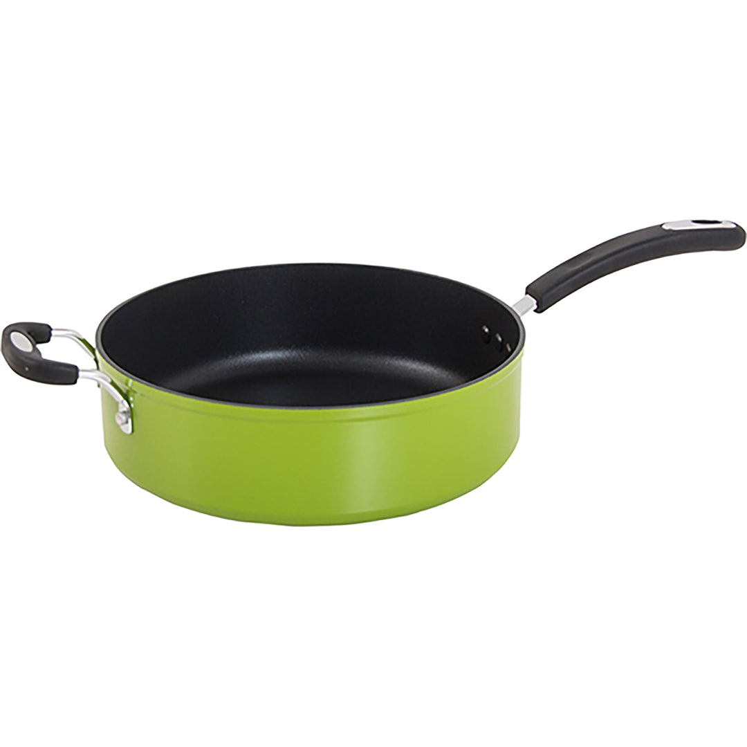 Ozeri 5L All-In-One Green Sauce Pan Non-Stick German Coating Eco-Friendly Image 4