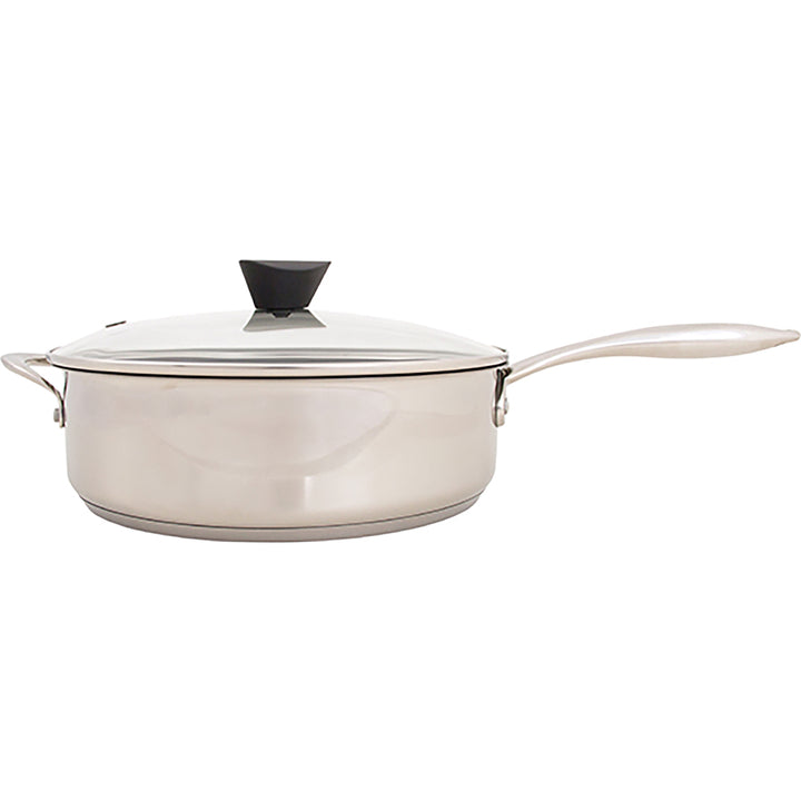 Ozeri Stainless Steel All-In-One Sauce Pan 5L Non-Stick PFOA Free ETERNA Coating Image 3