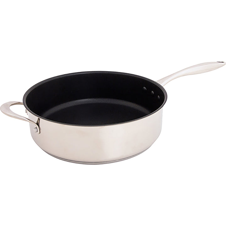 Ozeri Stainless Steel All-In-One Sauce Pan 5L Non-Stick PFOA Free ETERNA Coating Image 4