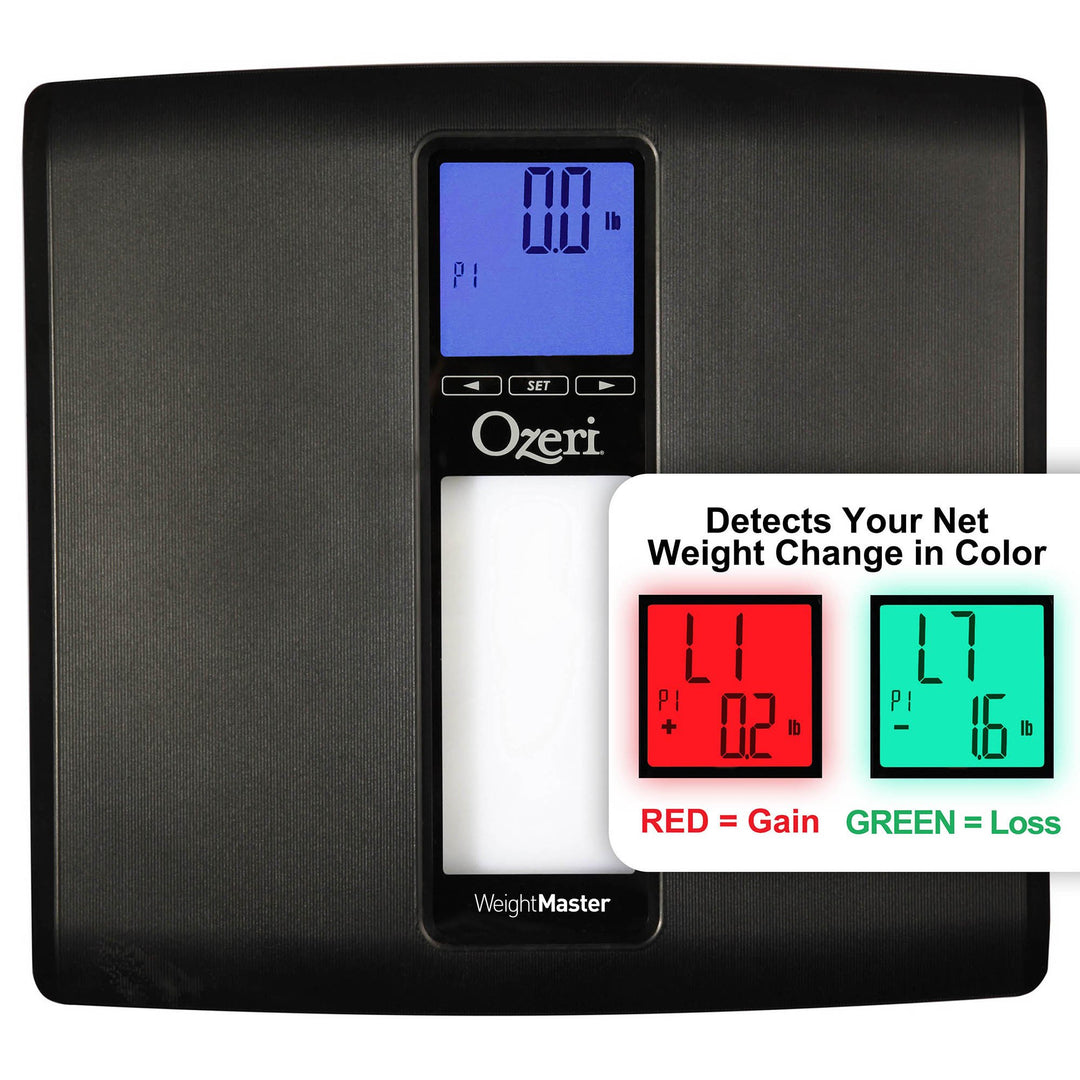 Ozeri WeightMaster II Body Weight Scale 440 lbs with BMI Weight Change Detection Image 1