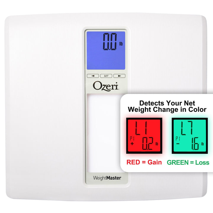 Ozeri WeightMaster II Body Weight Scale 440 lbs with BMI Weight Change Detection Image 10