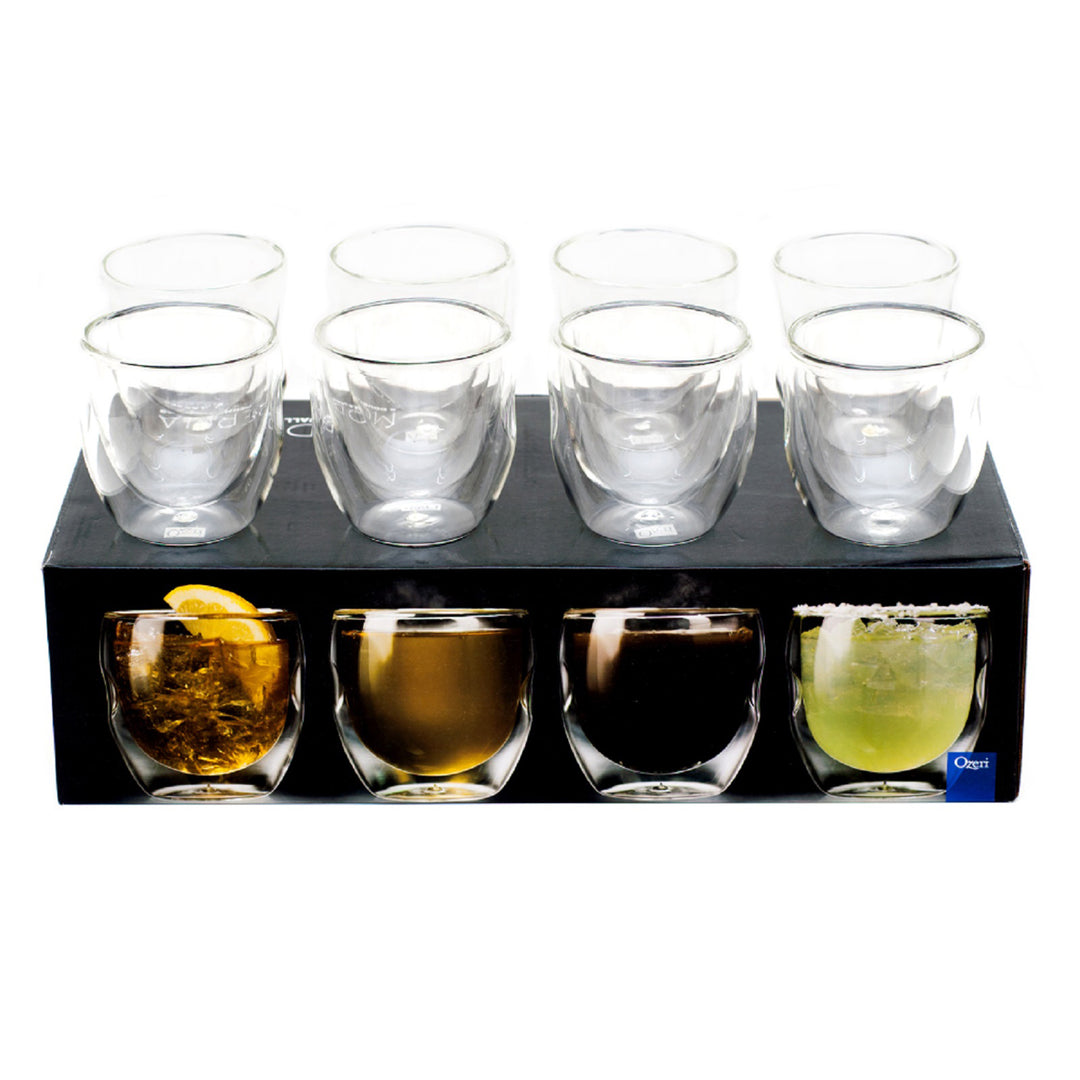 Moderna Artisan Series Double Wall Borosilicate Glasses Set of 8 8 oz Image 8