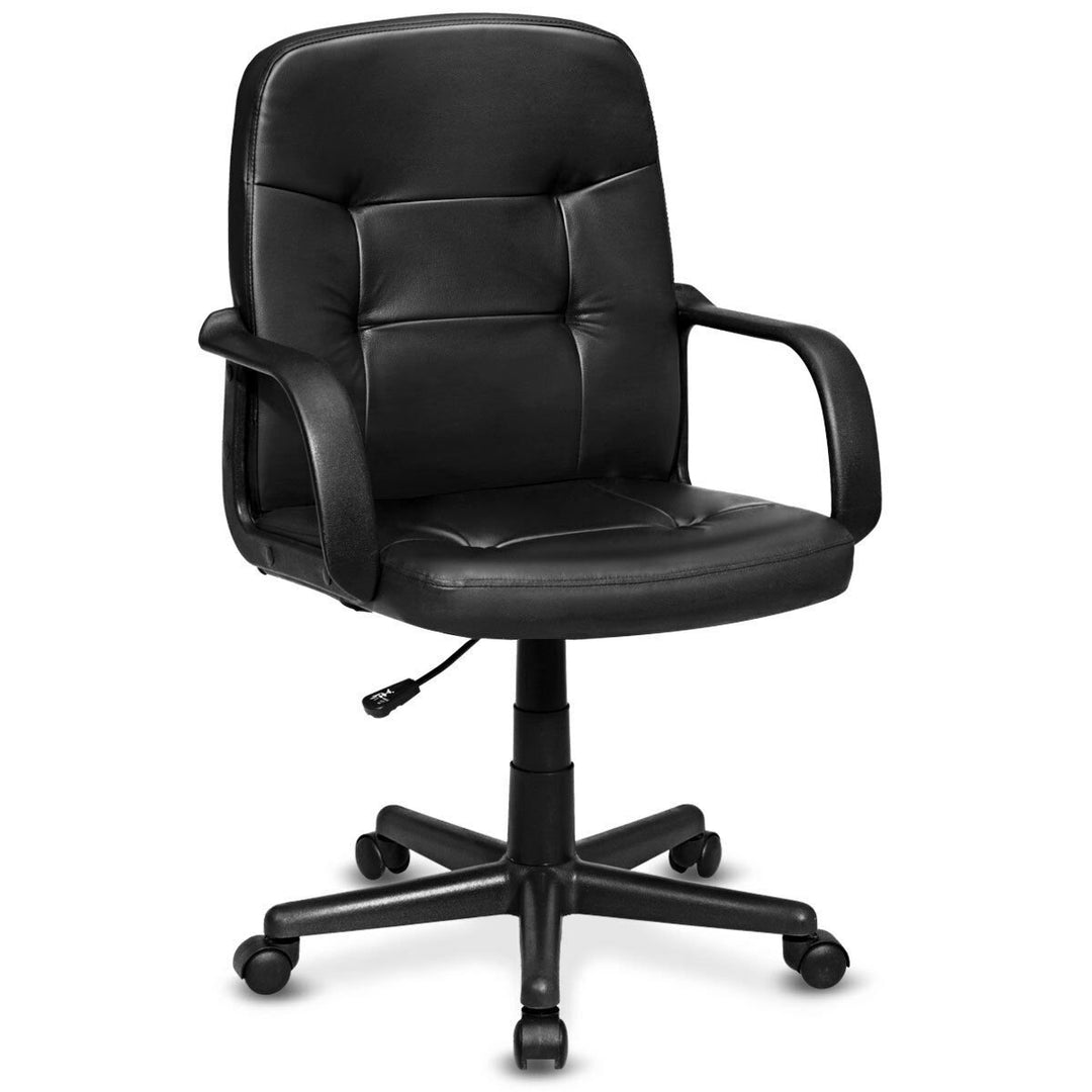 Ergonomic Mid-Back Executive Office Chair Swivel Computer Desk Task Chair Image 1