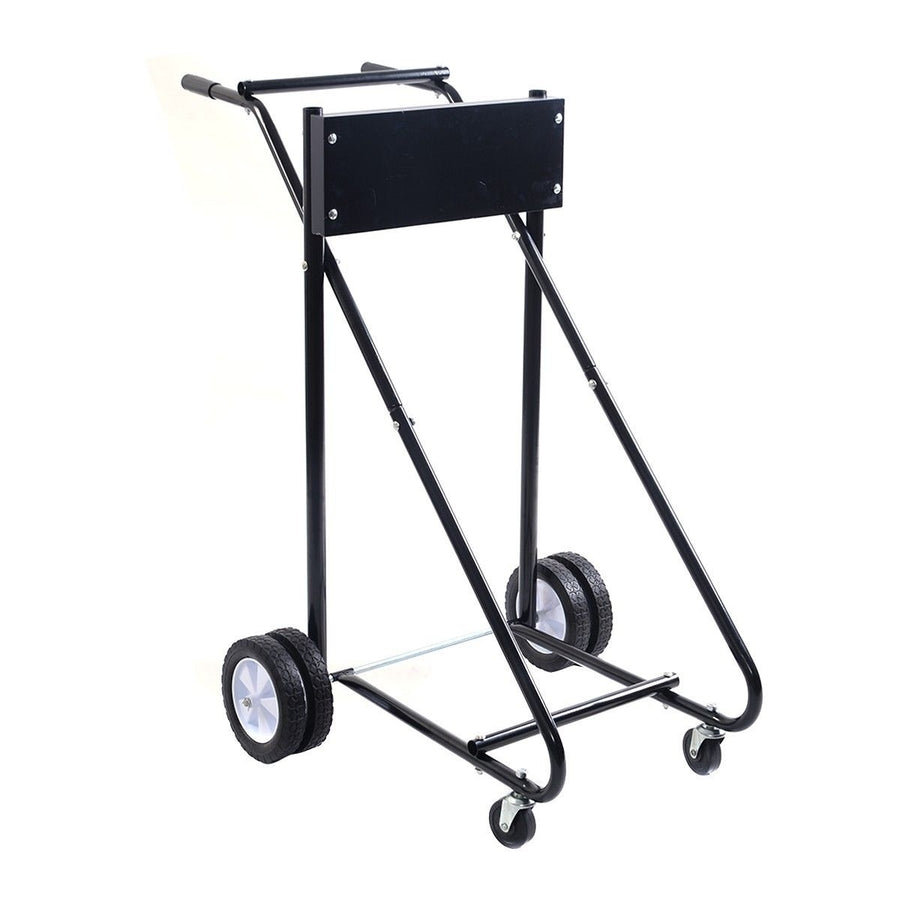 315 LBS Outboard Boat Motor Stand Carrier Cart Dolly Storage Pro Heavy Duty Image 1