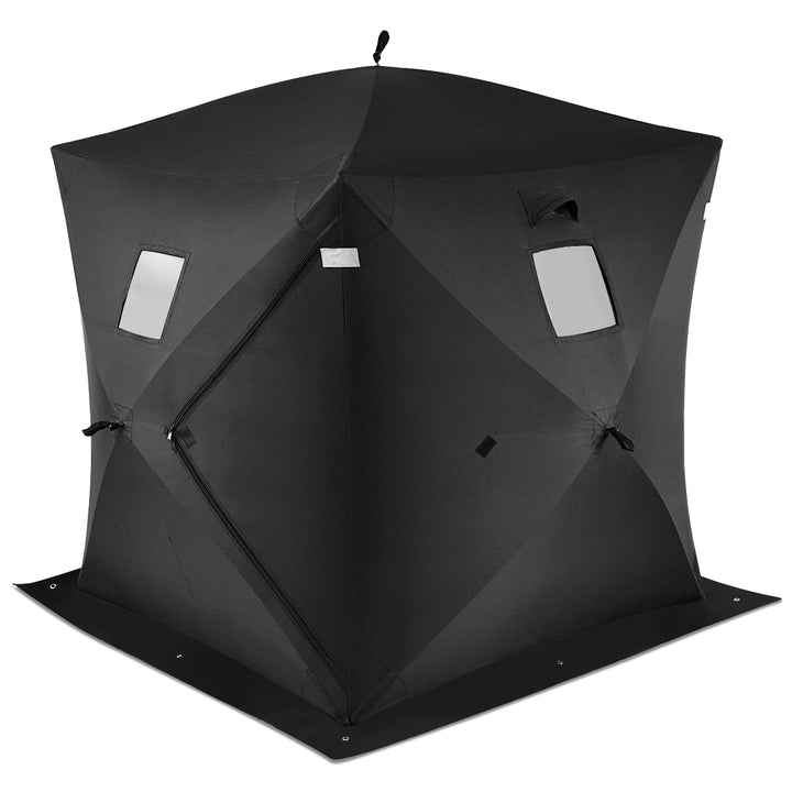 2-person Ice Fishing Shelter Tent Portable Pop Up House Outdoor Fish Equipment Image 1