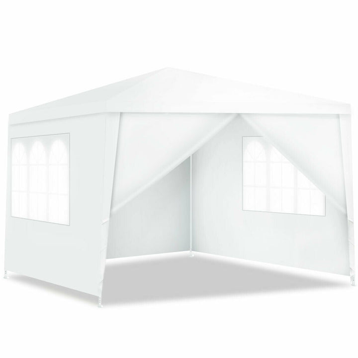 Canopy Party Wedding Event Tent 10x10 Heavy Duty Outdoor Gazebo Side Walls Image 1