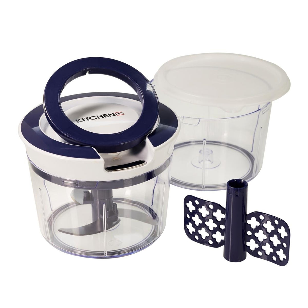 HQ Mighty Prep Chopper and Whipper with Extra Bowl and Lid Model 673-137 Image 4