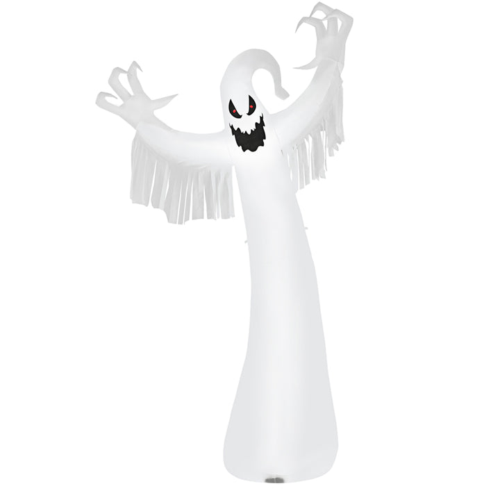 12ft Inflatable Halloween Blow Up Ghost Decoration w/ Built-in LED Light Image 5