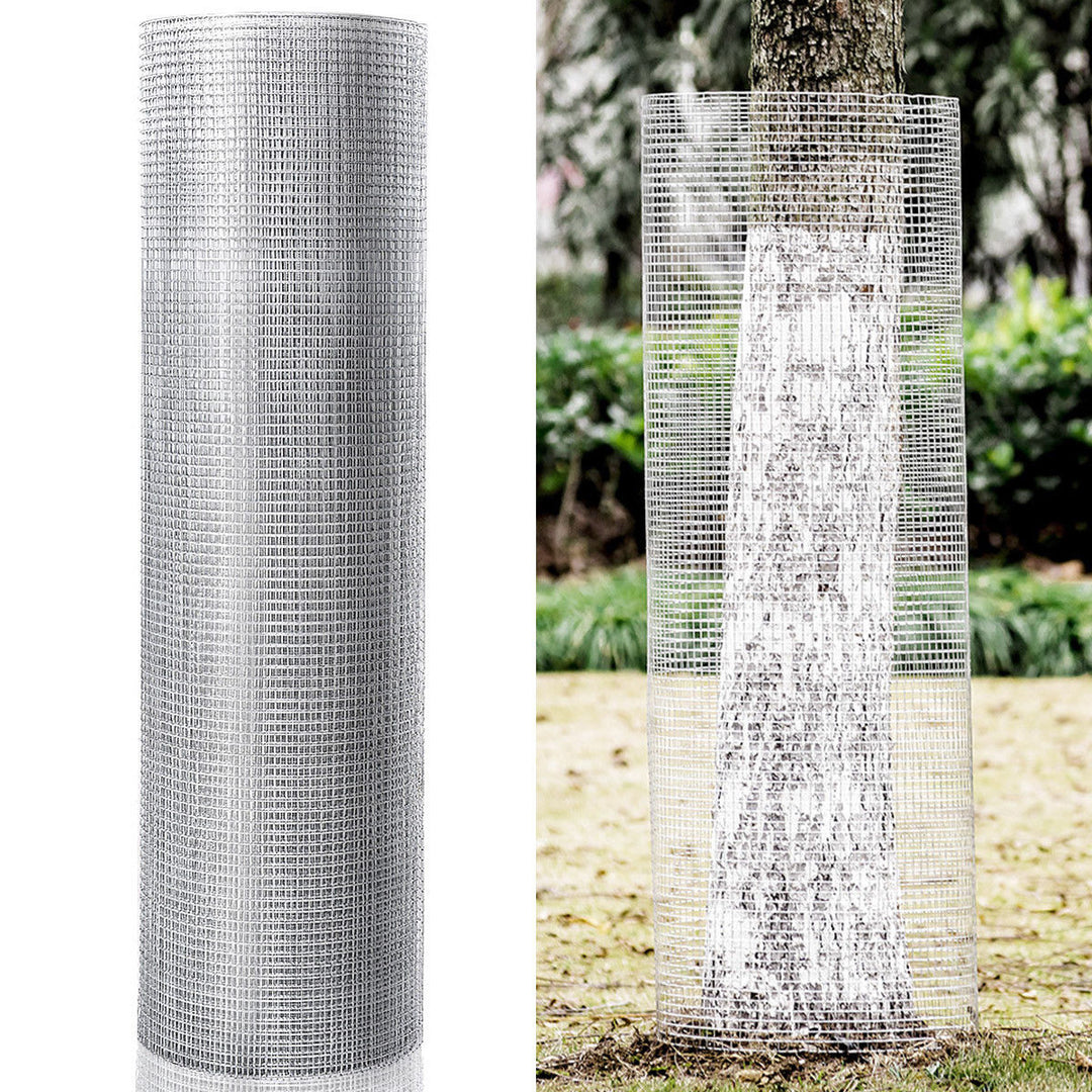 48 x 50 1/2inch 19 Gauge Galvanized Wire Fence Mesh Cage Roll Image 1