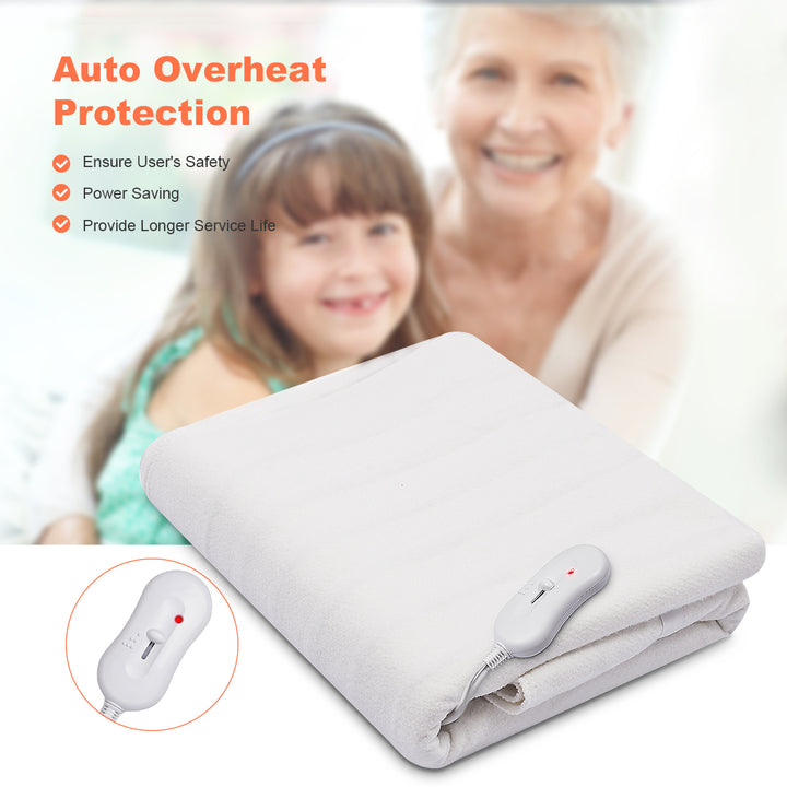 Digital Massage Table Warmer Warming Pad Heat Settings Auto Overheat Protection Image 10