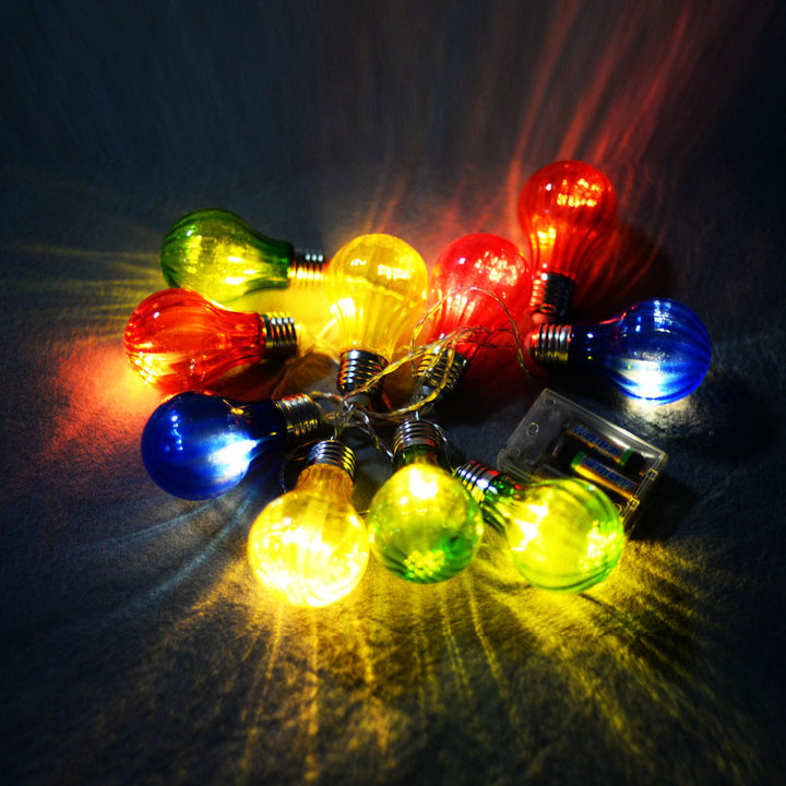 Christmas Xmas 10 LED String Ball Lights Wedding Party Decor Fairy Lamp Colorful Image 7