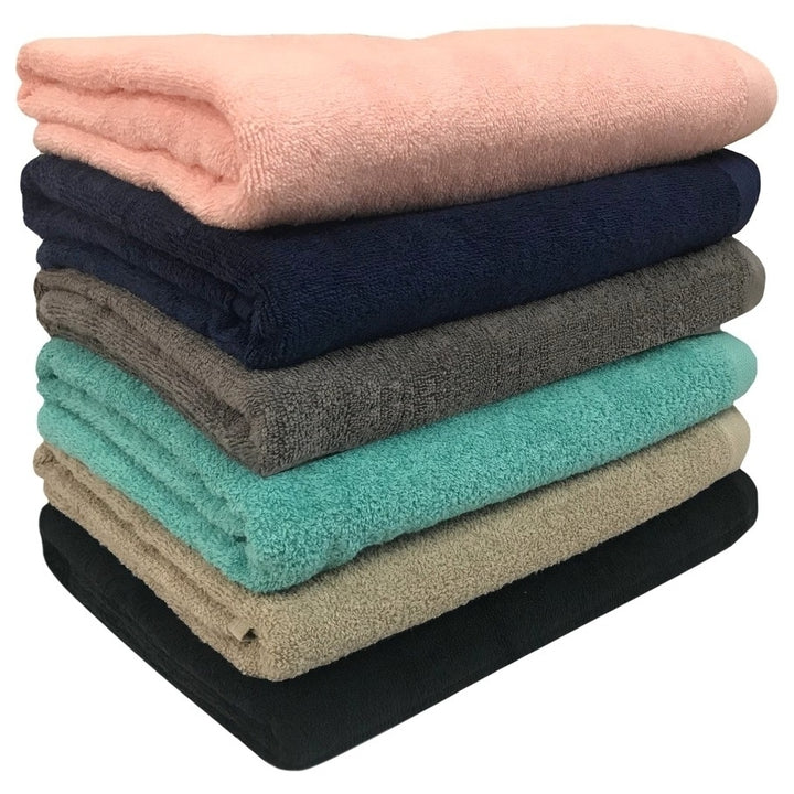 3-Pack Mystery Deal: Ultra-Soft Bathroom Towels - 54" x 27" 100% Cotton Large Bath Towels Image 3