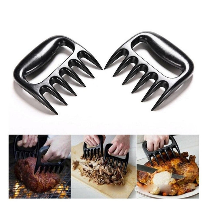 Bear Claws Barbecue Fork Manual Pull Meat Shred Pork Clamp Roasting Kitchen BBQ Tools 2pcs Image 6