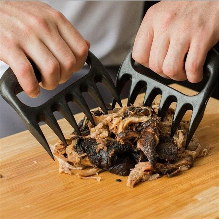 Bear Claws Barbecue Fork Manual Pull Meat Shred Pork Clamp Roasting Kitchen BBQ Tools 2pcs Image 7