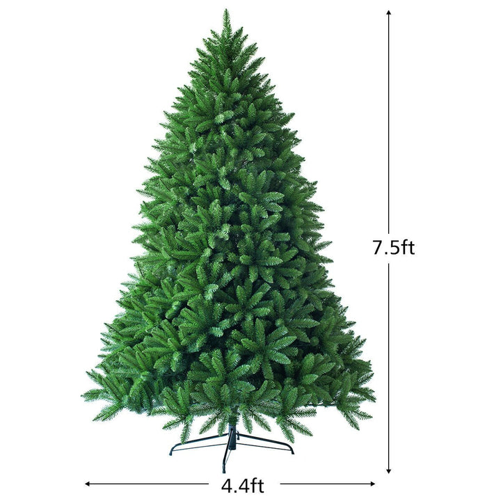 7.5 1968 Hinged Tip Artificial Christmas Fir Tree Patio Home Image 7