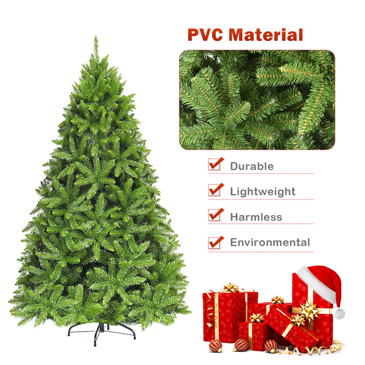 7.5 1968 Hinged Tip Artificial Christmas Fir Tree Patio Home Image 9