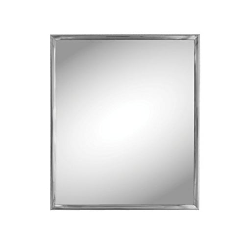 Imports Silver Trim Wall Mirror Image 1