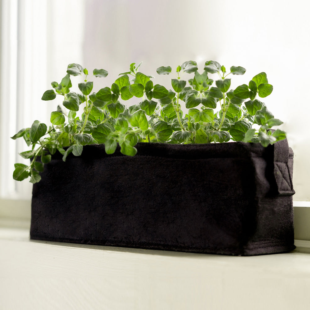 Indoor/Outdoor Eco-Friendly Fabric Window Planter Box [1, 2 or 4 Pack] Image 2