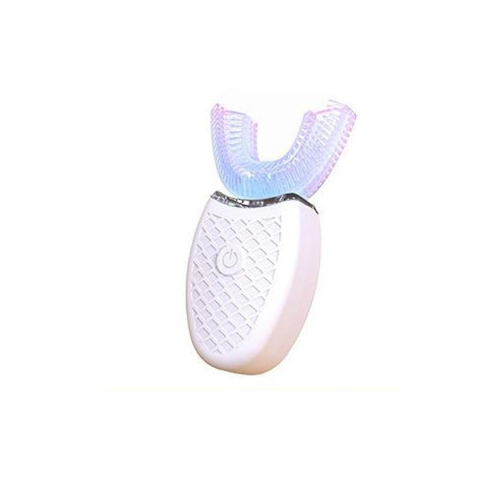 Automatic Blue Light Whitening Silicone Toothbrush 360 Degree USB Rechargeable Teeth Cleaner Image 9