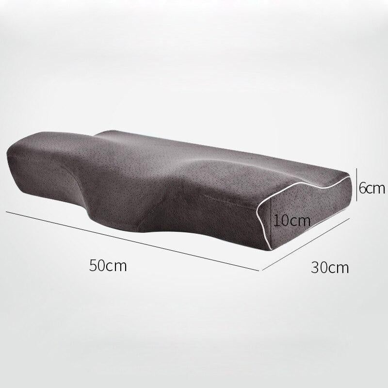 Memory-Foam Pillows for Bedroom Sleeping Butterfly Shaped Orthopedic Neck Protect Cervical Bed Pillow Image 2