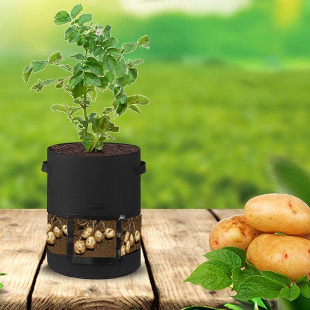 Plant Grow Bags Home Garden Potato Greenhouse Vegetable Growing Moisturizing Jardin Vertical Bag Seedling Image 3