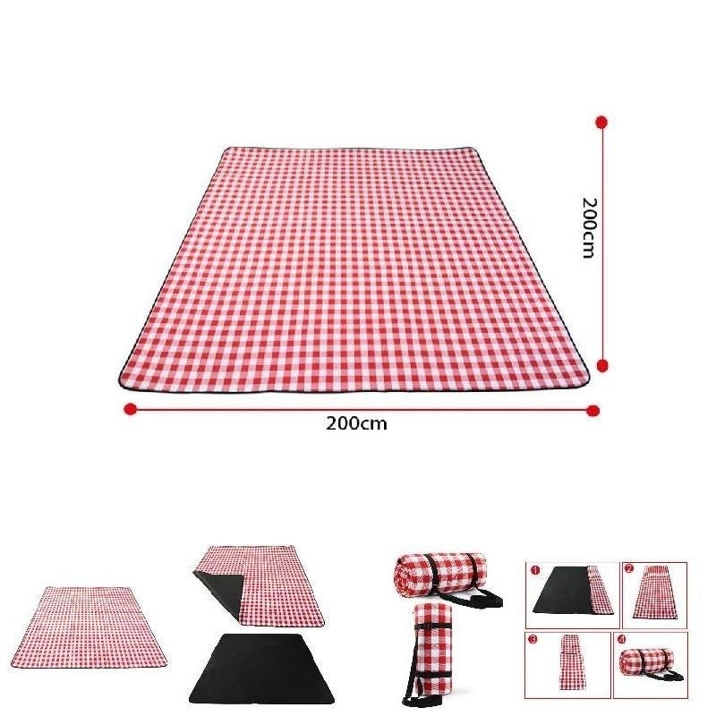 Soft Breathable Thicken Pad Blanket for Outdoor Camping Picnic Mat Image 2