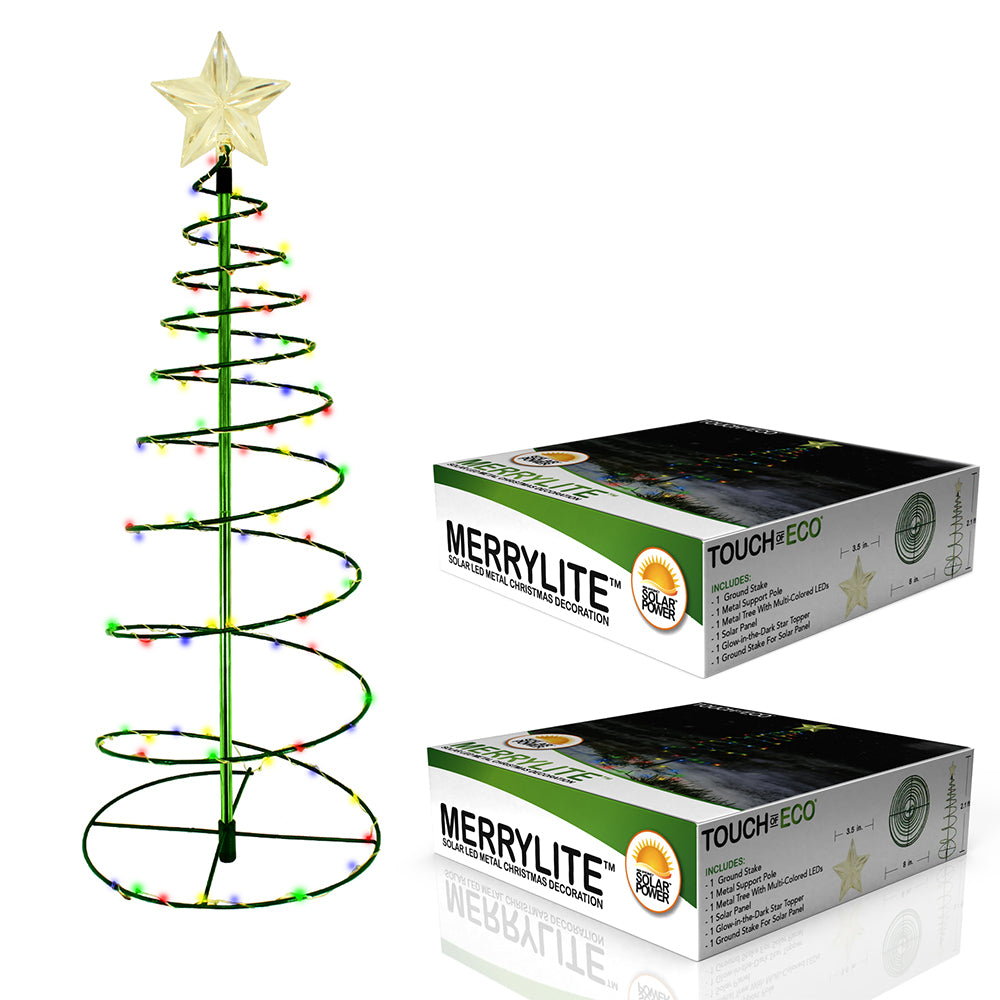 MERRYLITES: Solar Metal Multi-Color LED Christmas Decoration Image 5