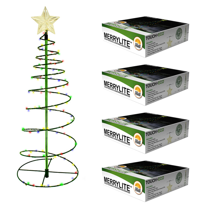 MERRYLITES: Solar Metal Multi-Color LED Christmas Decoration Image 6