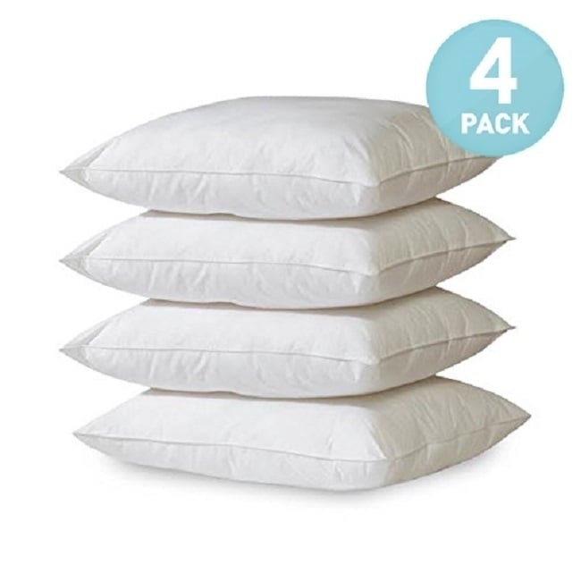 Hypoallergenic Down-Alternative Soft Bed Pillows (4-Pack) Image 3