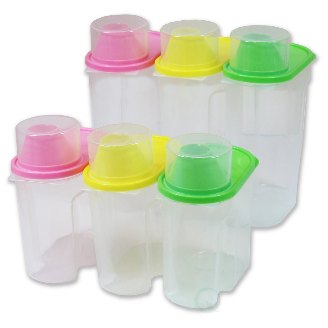 BPA-Free Food Storage Containers with Lids for Flour Sugar Grains and Rice Image 7