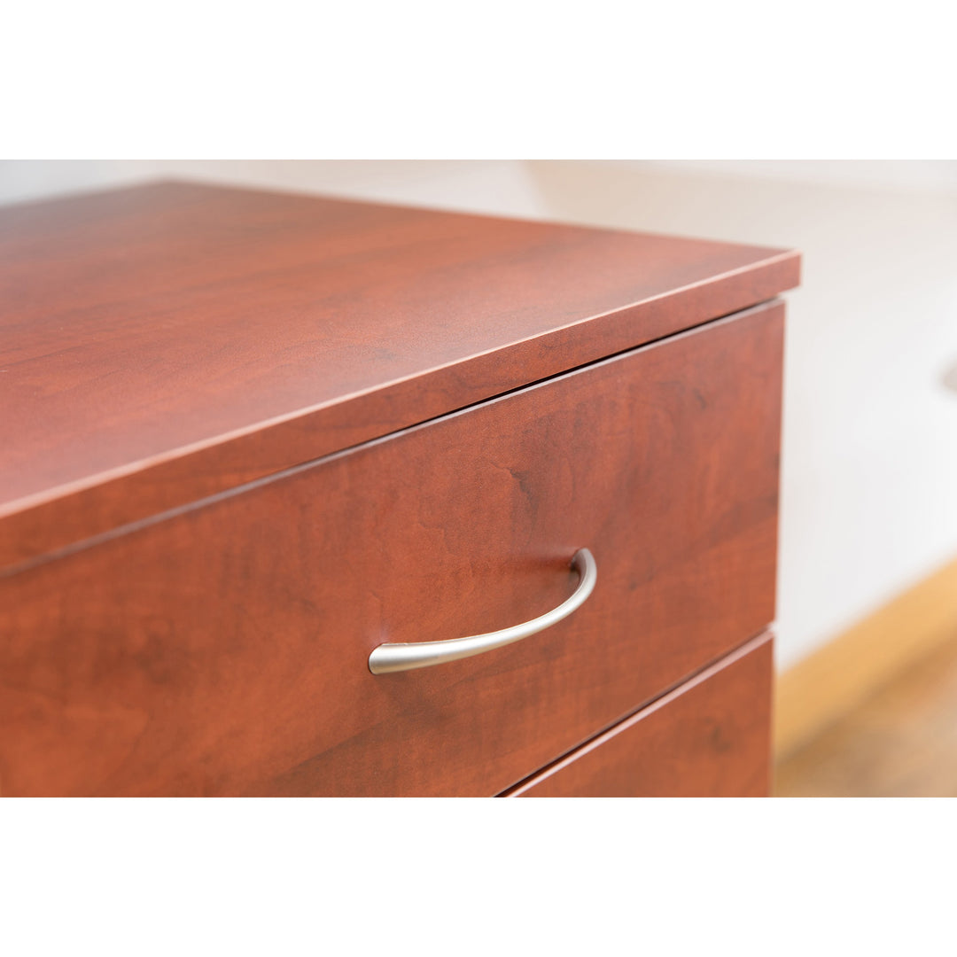 Office File Cabinet 3 Drawer Chest with Rolling Casters Image 5