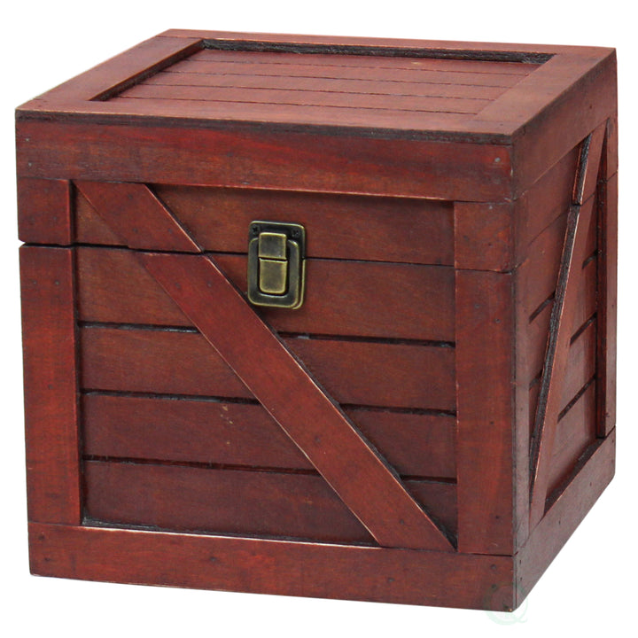 Wooden Stackable Lidded Crate Image 5