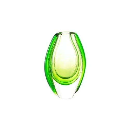 EMERALD ART GLASS VASE Image 1