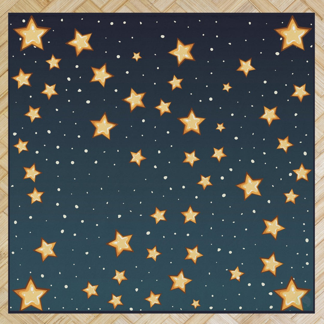 Deerlux Kids Classroom Rug 6ft Starry Sky Social Distancing Area 8x8 8x15 ft Image 7