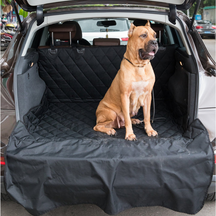 SUV Pet Cargo Liner Waterproof Non-Slip Extra Long Universal Fit 80x52 Bumper Flap Image 1