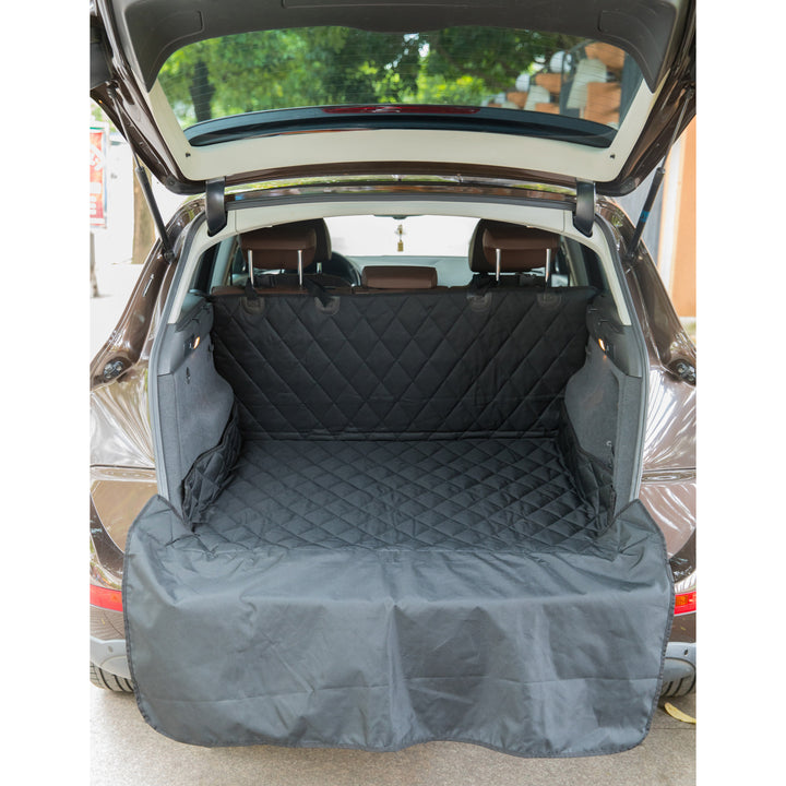 SUV Pet Cargo Liner Waterproof Non-Slip Extra Long Universal Fit 80x52 Bumper Flap Image 3