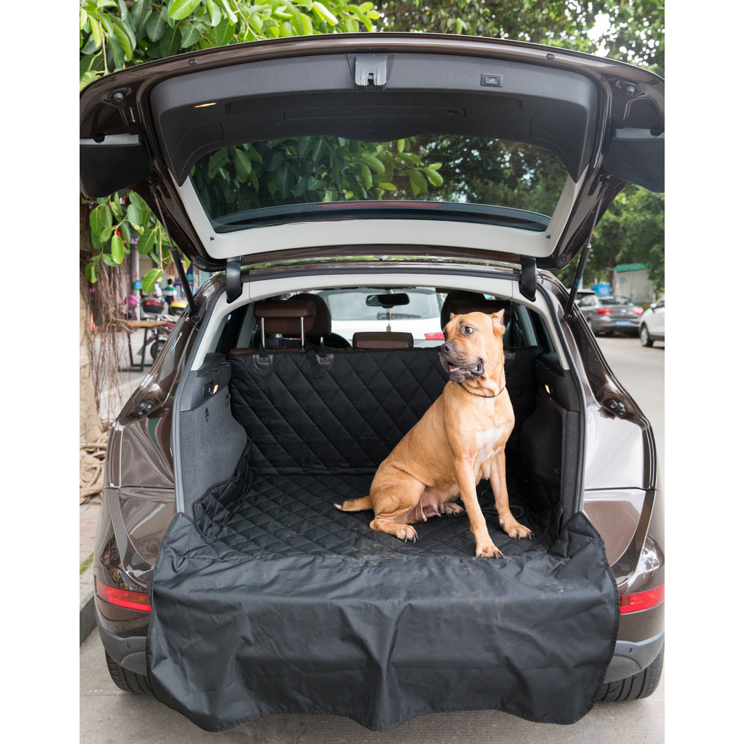 SUV Pet Cargo Liner Waterproof Non-Slip Extra Long Universal Fit 80x52 Bumper Flap Image 10