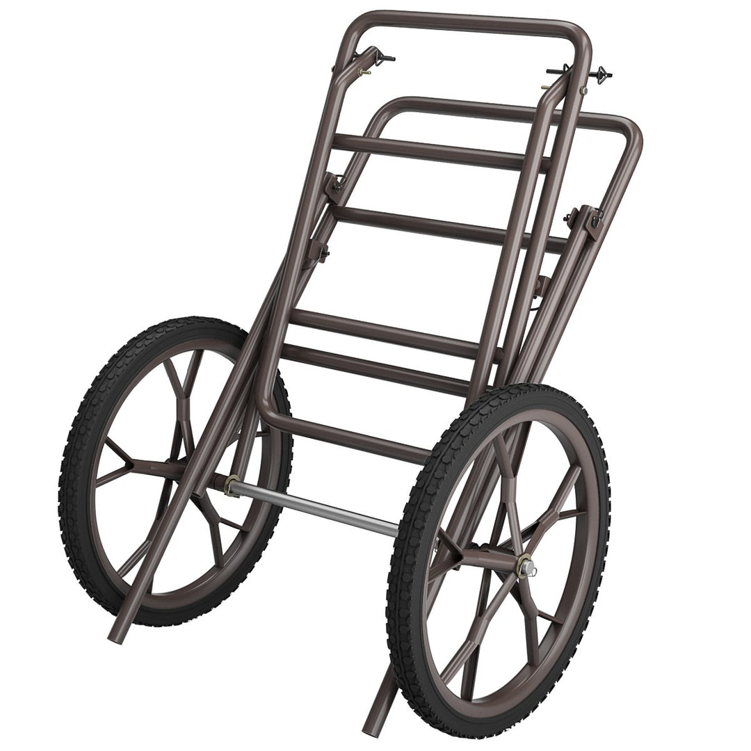 Deer Cart Game Hauler Utility Gear Dolly Cart Hunting Accessories - 500 LB Image 9