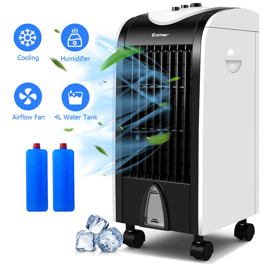 Evaporative Portable Cooler Fan Humidify Image 1