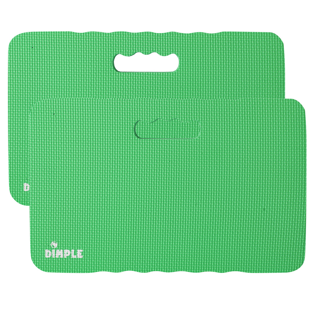 Dimple 1.5" Thick Foam Kneeling Pad Mats Green Qty 2 for Gardening Yoga Exercise Image 1