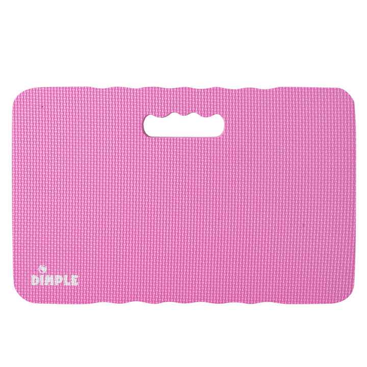 Dimple 1.5" Thick Foam Kneeling Pad Mats Qty 2 Pink for Gardening Exercise Yoga Image 2