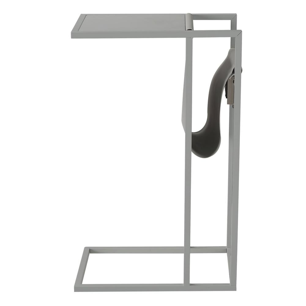 Loft Lyfe C-Table with Magazine Holder USB Ports Modern Space-Saving Design Image 7