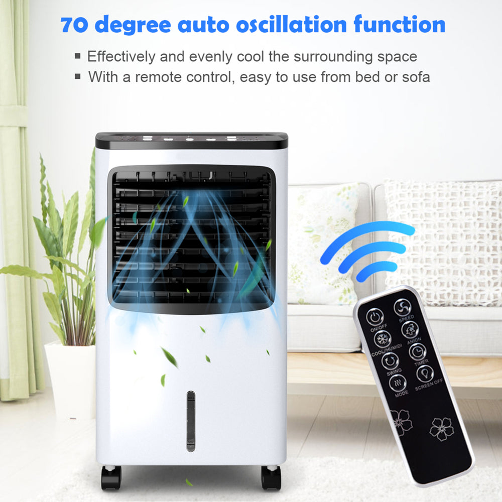 Evaporative Air Cooler Fan w/ 3 Modes and Speeds Home Office Image 2